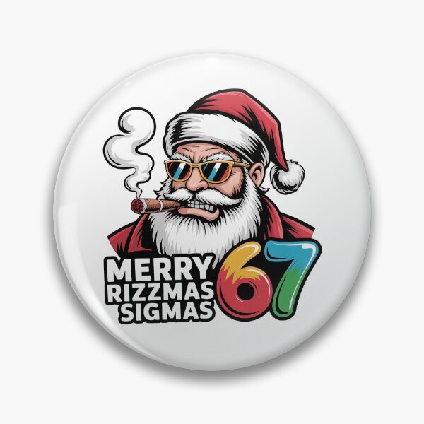 Item preview, Merry 67 Rizzmas Sigmas – Rebel Santa Streetwear Christmas Design designed and sold by Wicked.Teez.