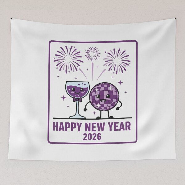 Item preview, Happy New Year 2026 Fireworks Party Celebration designed and sold by LuminOrb.
