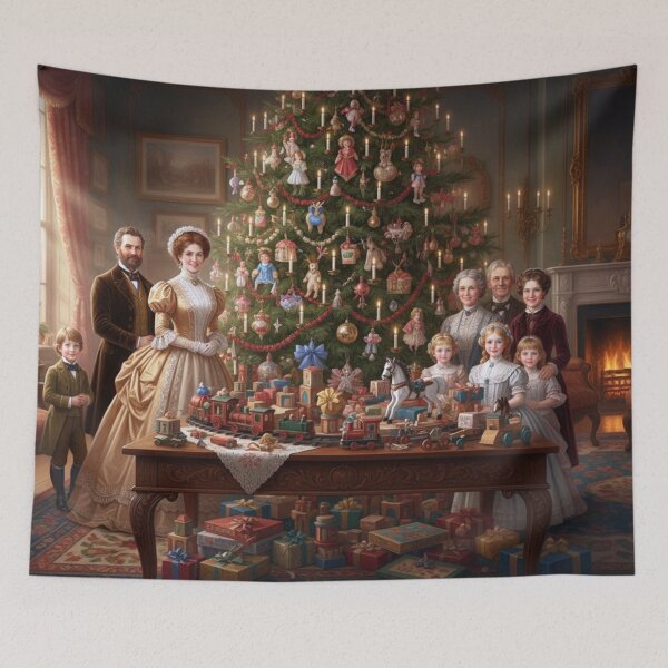 Item preview, Victorian Christmas Family Gathering designed and sold by Sigtrix.