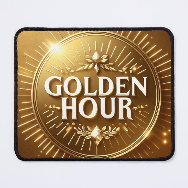 Item preview, Golden Hour – Luxury Gold Emblem designed and sold by AI-Only Creations.