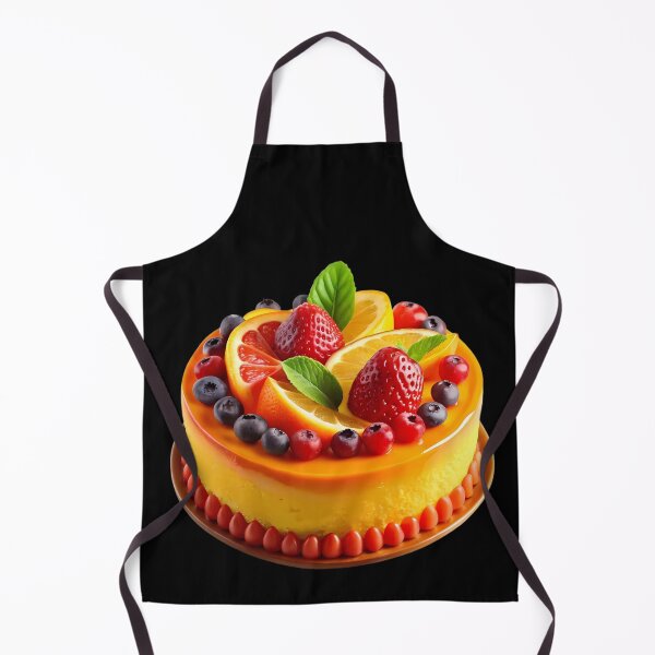 Item preview, Vibrant Citrus and Berry Layer Cake designed and sold by Jirada.