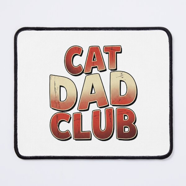 Item preview, Funny Cat Dad Club – Cute Cat Lover Humor Design designed and sold by Smay store.