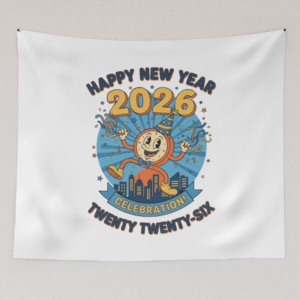 Item preview, Happy New Year 2026 Celebration Twenty Twenty-Six designed and sold by LuminOrb.