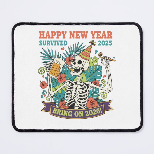 Item preview, Happy New Year Survived 2025 Bring On 2026 designed and sold by LuminOrb.