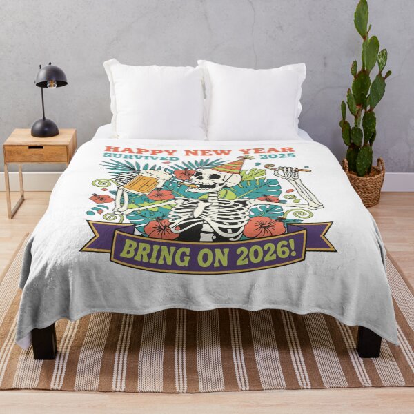 Item preview, Happy New Year Survived 2025 Bring On 2026 designed and sold by LuminOrb.