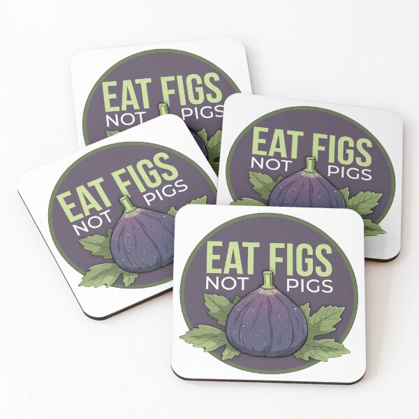 Item preview, Eat Figs Not Pigs designed and sold by Art for Every Person.