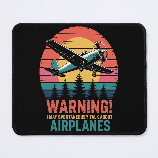 Item preview, I May Spontaneously Talk About Airplanes Aviation Pilot designed and sold by Lucaseinar.