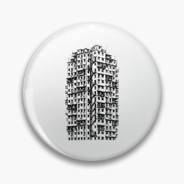 Item preview, Dystopian High Rise Hong Kong designed and sold by Boogosh.