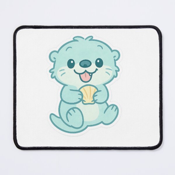 Item preview, Chibi Silly Otter Sticker designed and sold by StickMint.