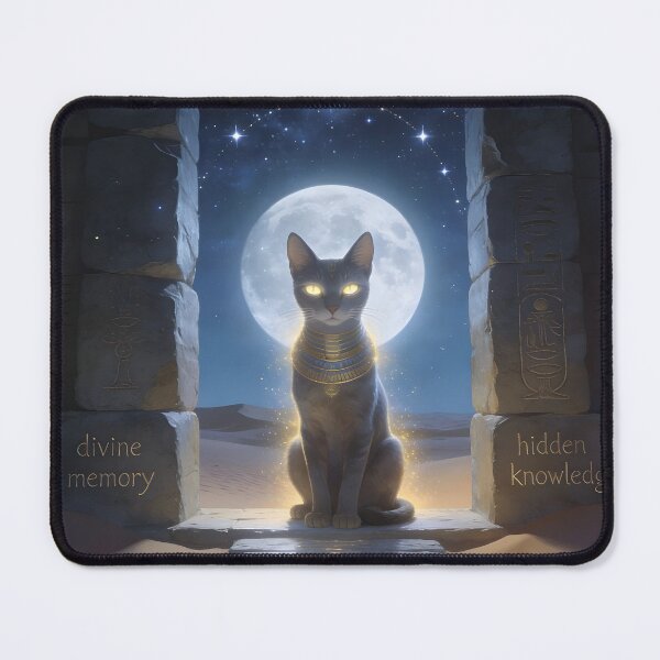 Item preview, Lunar Cat – Guardian of the Threshold designed and sold by SoniaSarkali.
