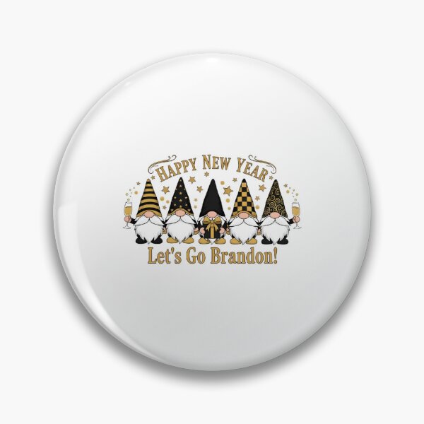 Item preview, Party Gnomes Happy New Year Let's Go Brandon Reimagined designed and sold by Dea1998.