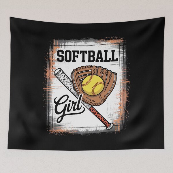 Item preview, Softball Girls Softball Lover designed and sold by MeowtivationP.
