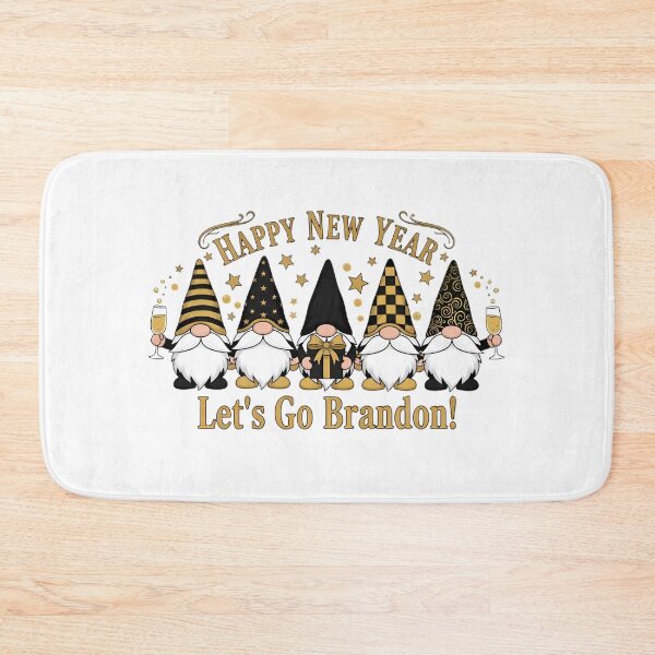 Item preview, Party Gnomes Happy New Year Let's Go Brandon Reimagined designed and sold by Dea1998.