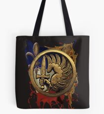 French Foreign Legion Para w Background Tote Bag