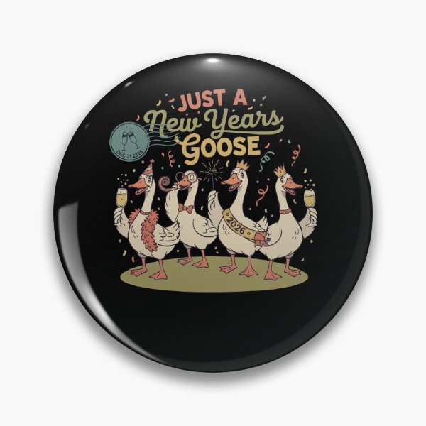 Item preview, Just A New Year's Goose 2026 Celebration Design designed and sold by LuminOrb.