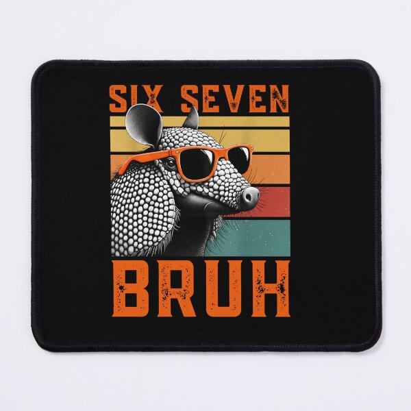 Item preview, Six Seven Bruh 67 Meme – Funny Cool Sunglasses Tee designed and sold by LashondaGreen89.