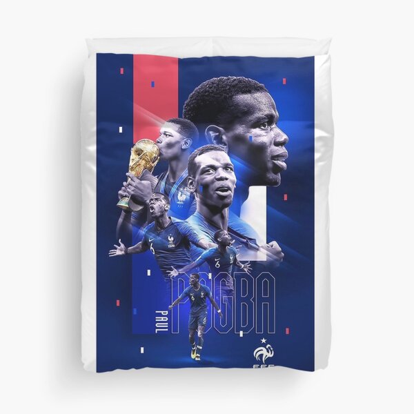 Paul Pogba Poster Duvet Cover