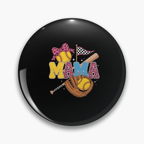 Artikelvorschau, Softball Mama – Stimmung am Softball-Spieltag entworfen und verkauft von MeowtivationP.