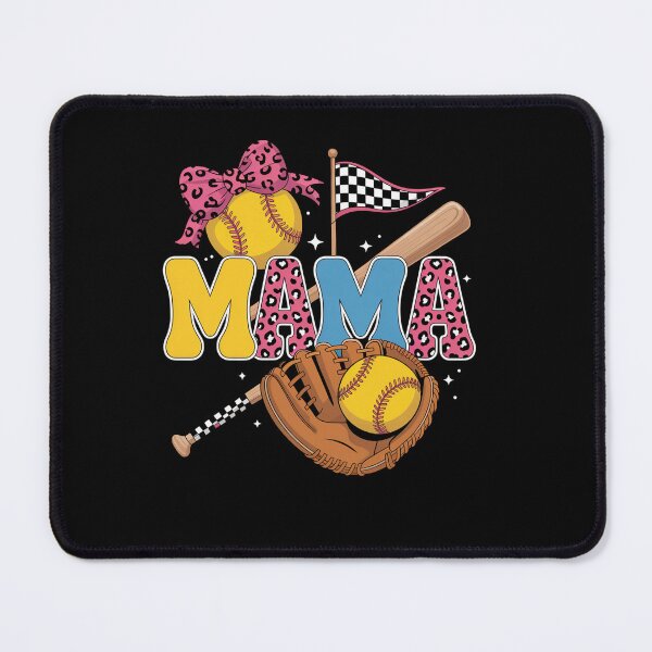 Artikelvorschau, Softball Mama – Stimmung am Softball-Spieltag entworfen und verkauft von MeowtivationP.