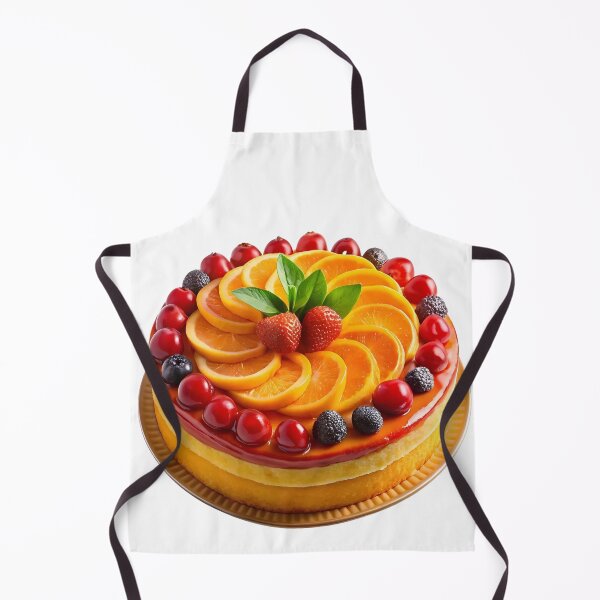 Item preview, Bright Citrus and Berry Layer Cake designed and sold by Jirada.
