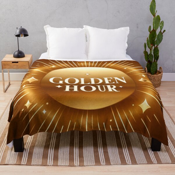 Item preview, Golden Hour – Radiant Sunburst Emblem designed and sold by AI-Only Creations.