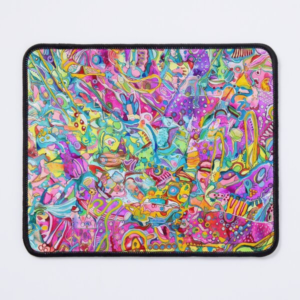 Item preview, 730. Psychedelic Abstract Color Playground designed and sold by Veera Zukova.