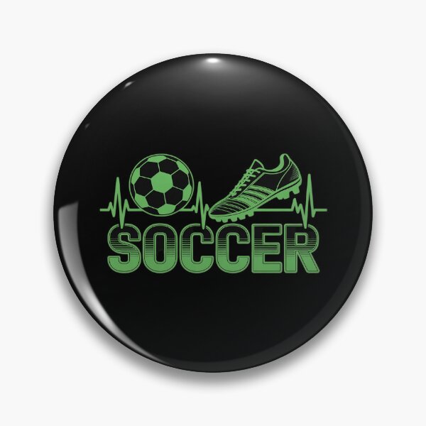 Item preview, Soccer Heartbeat Pulse Ball & Cleat designed and sold by LittleDame.