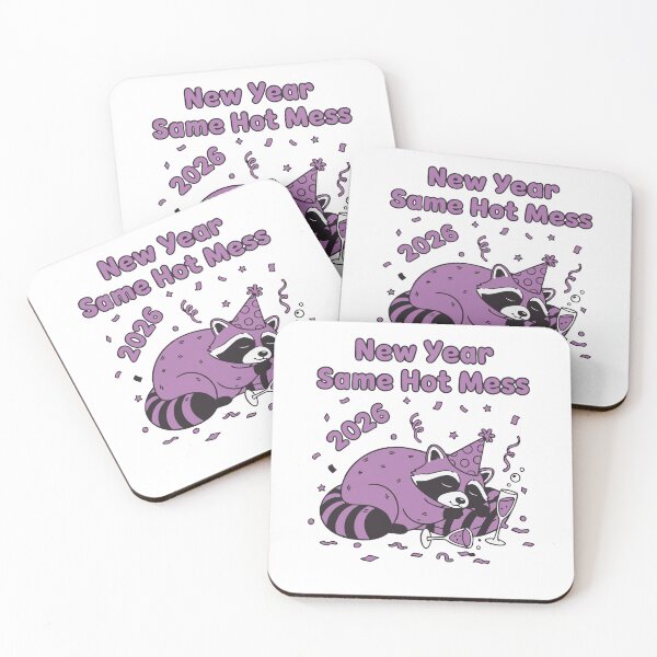 Item preview, New Year Same Hot Mess 2026 Celebration Fun designed and sold by LuminOrb.