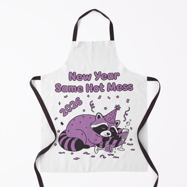 Item preview, New Year Same Hot Mess 2026 Celebration Fun designed and sold by LuminOrb.