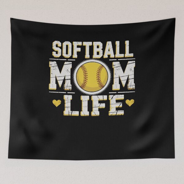 Artikelvorschau, Softball-Mama-Leben entworfen und verkauft von MeowtivationP.