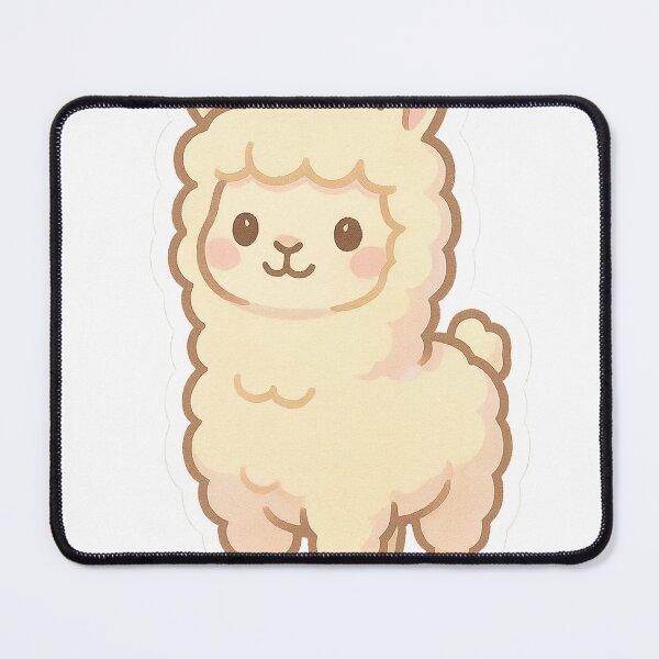 Item preview, Chibi Relaxed Alpaca Sticker designed and sold by StickMint.