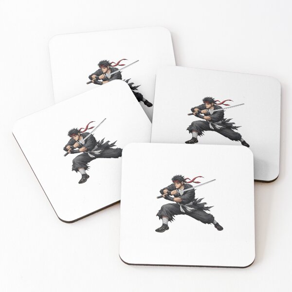 Item preview, Fierce Samurai Martial Artist with Katana Sword – Japanese Warrior Anime Style designed and sold by Fashion Empire.