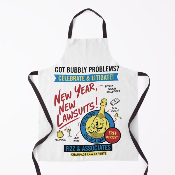 Item preview, New Year New Lawsuits Celebrate Litigate designed and sold by LuminOrb.