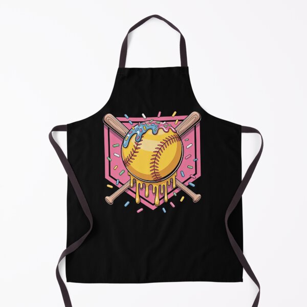 Item preview, Softball Drip Home Plate Ice Cream designed and sold by StephenDDArt.