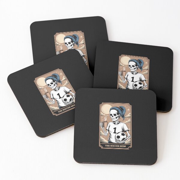Item preview, Soccer Mom Tarot Card, Halloween Soccer Mama designed and sold by LittleDame.