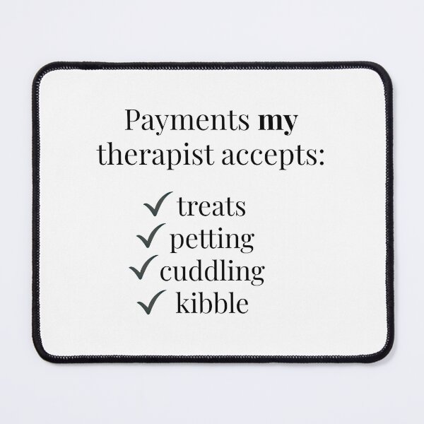 Item preview, Payments my therapist accepts designed and sold by Pixelandfont.