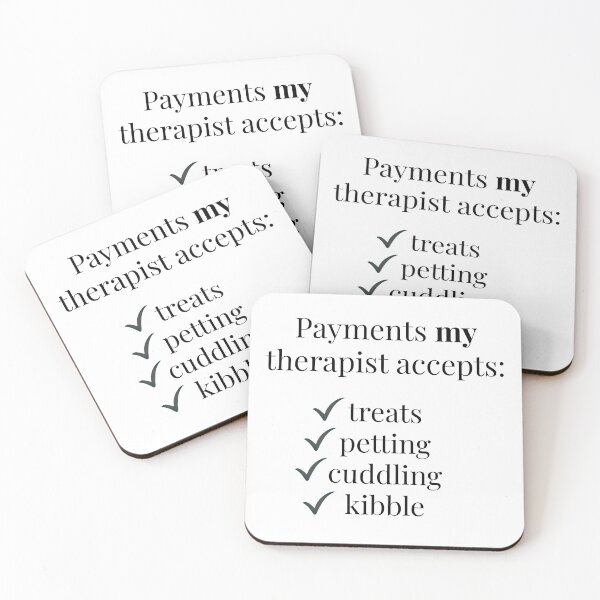 Item preview, Payments my therapist accepts designed and sold by Pixelandfont.