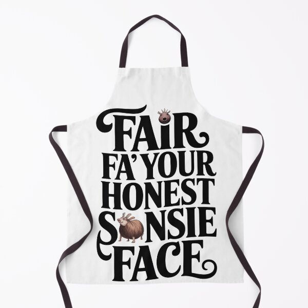 Item preview, Fair Fa Your Honest Sonsie Face T-Shirt - Robert Burns Address To A Haggis Quote designed and sold by Loom on the Loch.
