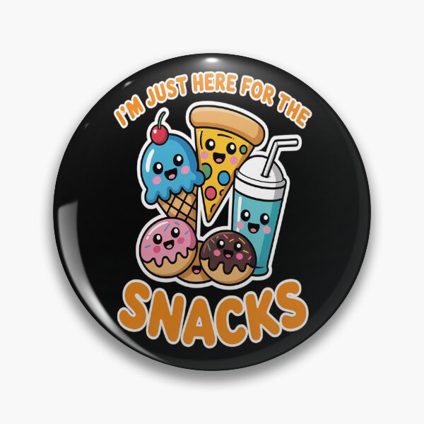 Item preview, I'm Just Here For The Snacks  designed and sold by Lucaseinar.