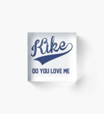 Kike Hernandez Dodgers Drake In My Feelings Mashup Acrylic Block