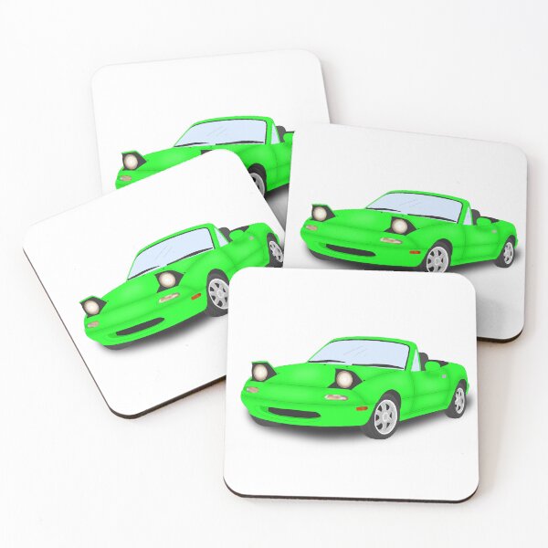 Item preview, Green Mazda MK1 MX5 Miata designed and sold by Cl03xoart.