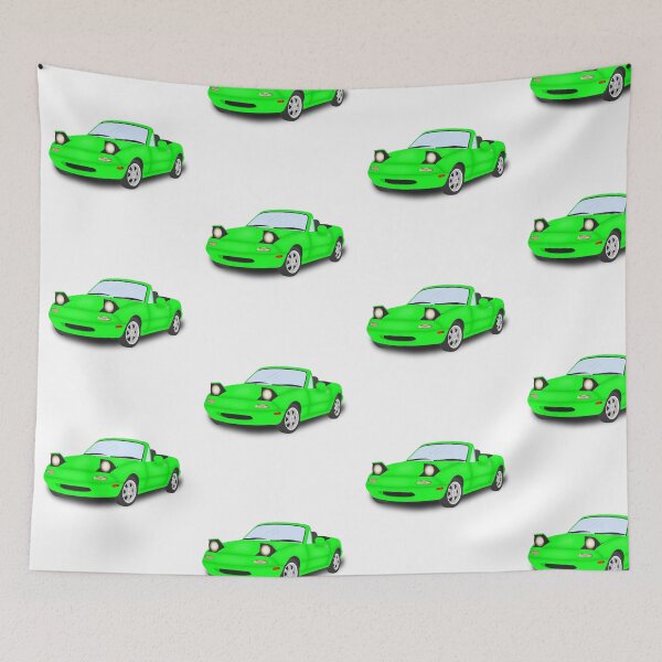 Item preview, Green Mazda MK1 MX5 Miata designed and sold by Cl03xoart.