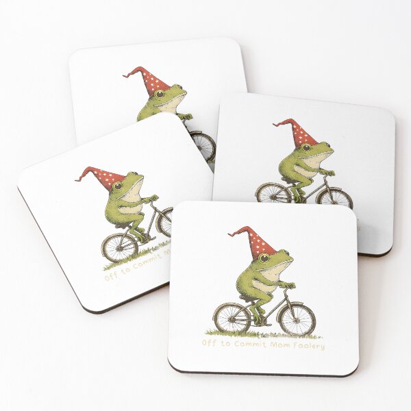 Item preview, Frog Bicycle Mom Foolery designed and sold by Han1986.