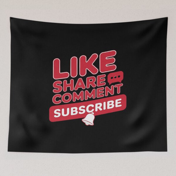 Item preview, Social Media Engagement Like Share Comment Subscribe designed and sold by LittleDame.