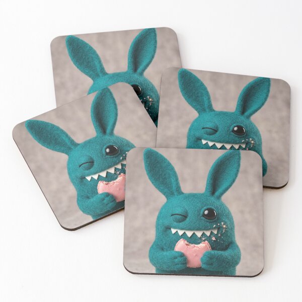 Item preview, Monster Macaron Eater - Ugly Cute Toy Art designed and sold by ryanguas.