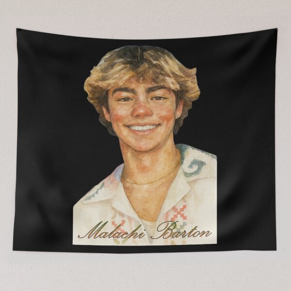 Item preview, Malachi Barton Watercolor Portrait – Soft Artistic Illustration designed and sold by markelhovardt.