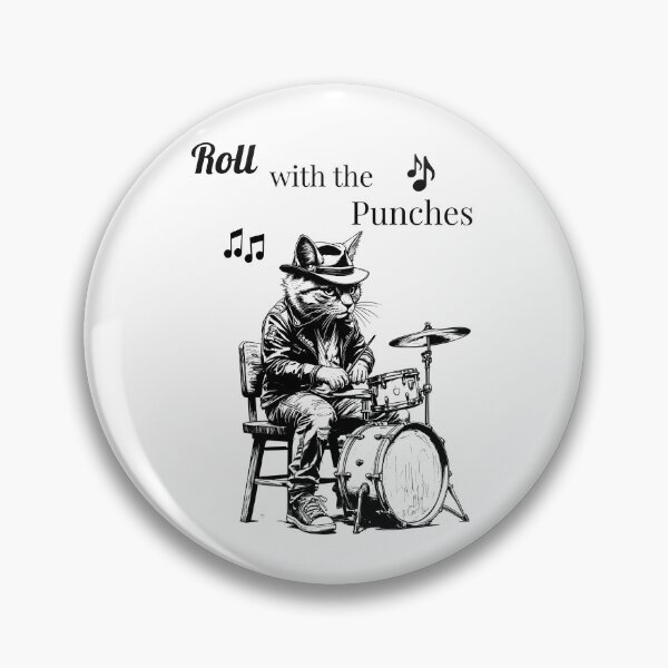 Item preview, Furry Philharmonic - Cat and Drums designed and sold by Petalandfur.