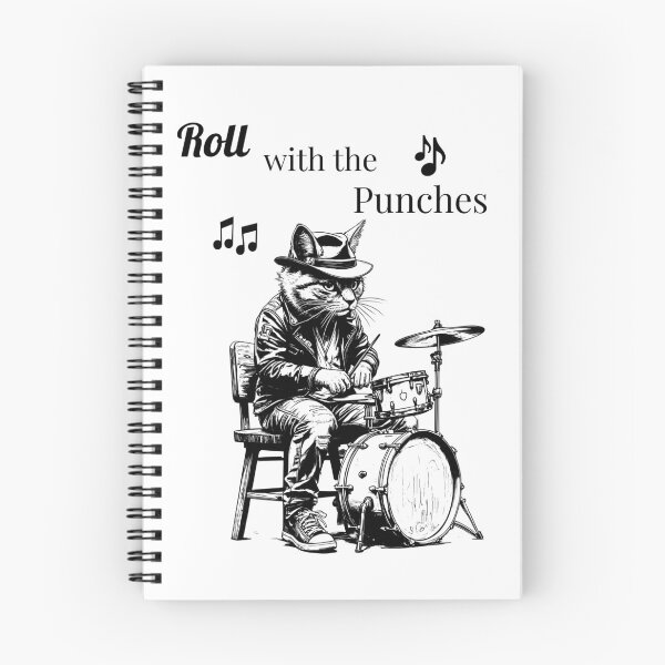 Item preview, Furry Philharmonic - Cat and Drums designed and sold by Petalandfur.
