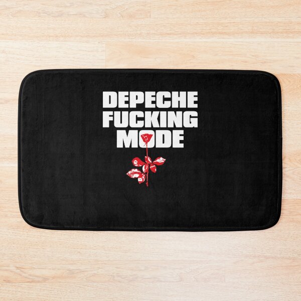 Item preview, Depeche Mode Bold Typography Rose Art – Dark Minimal Graphic designed and sold by markelhovardt.
