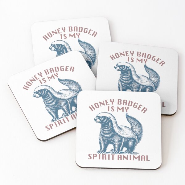 Item preview, Honey Badger Spirit Animal Vintage designed and sold by torildorxop.